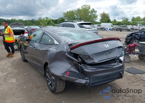 2017 Honda Civic Lx из США, поврежденный, VIN 2HGFC4B53HH300643